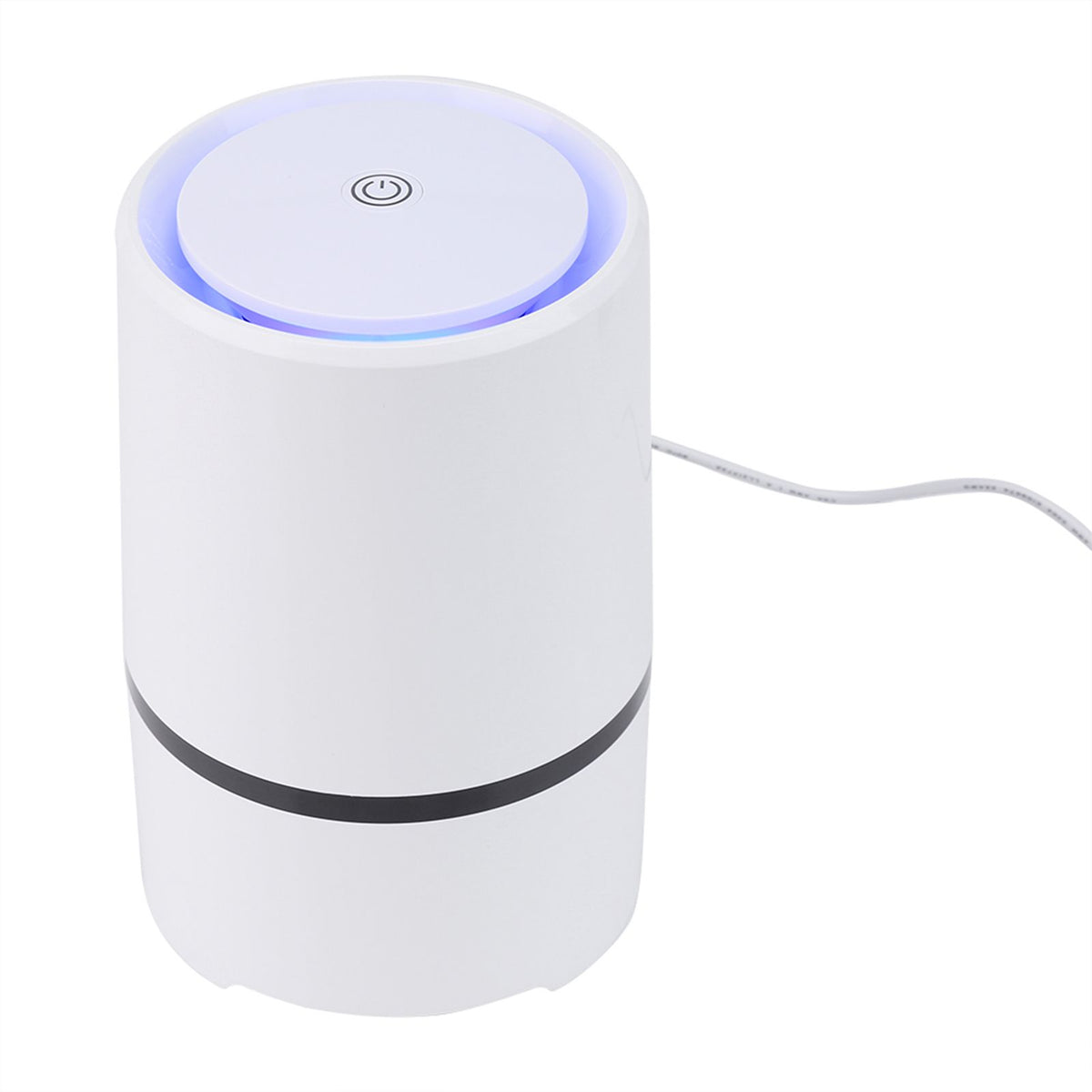 Desktop Anion Sterilization USB Air Purifier Cleaner Odor Smell Bacteria Remove with Filter