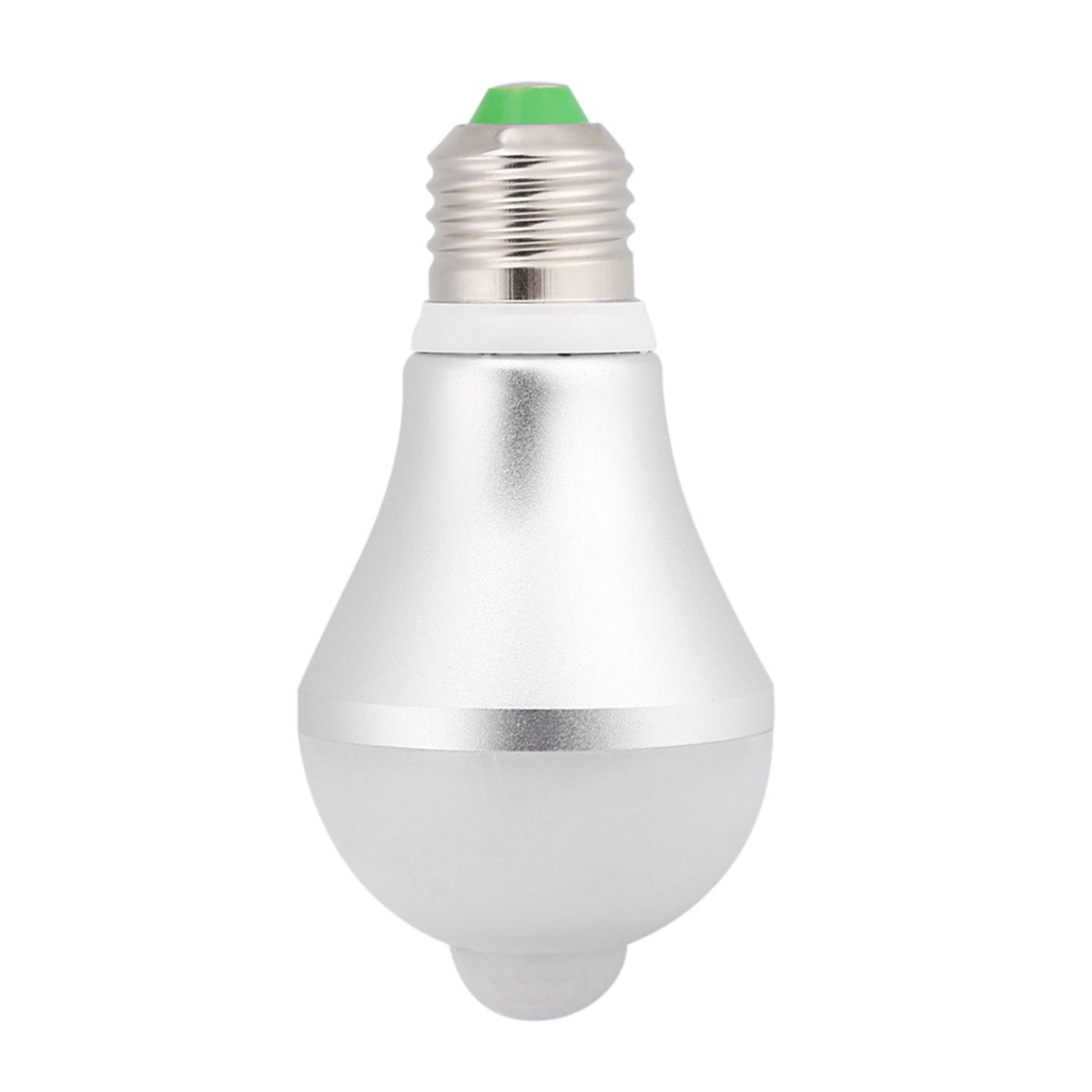 E27 5W PIR Infrared Auto Motion Sensor LED Light Lamp Bulb for Restroom Parking White 6500K
