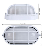 Oval Explosion Proof Vaporproof Sauna Steam Room Light Lampshade Guard
