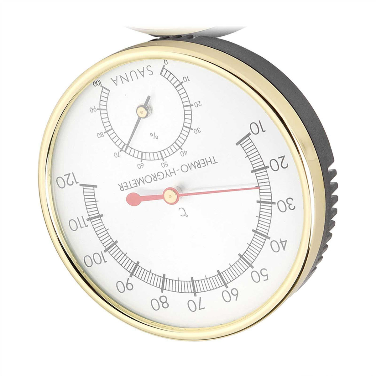 Metal Dial Indoor Thermometer Hygrometer Hygro thermometer Sauna Room Accessory