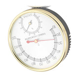 Metal Dial Indoor Thermometer Hygrometer Hygro thermometer Sauna Room Accessory