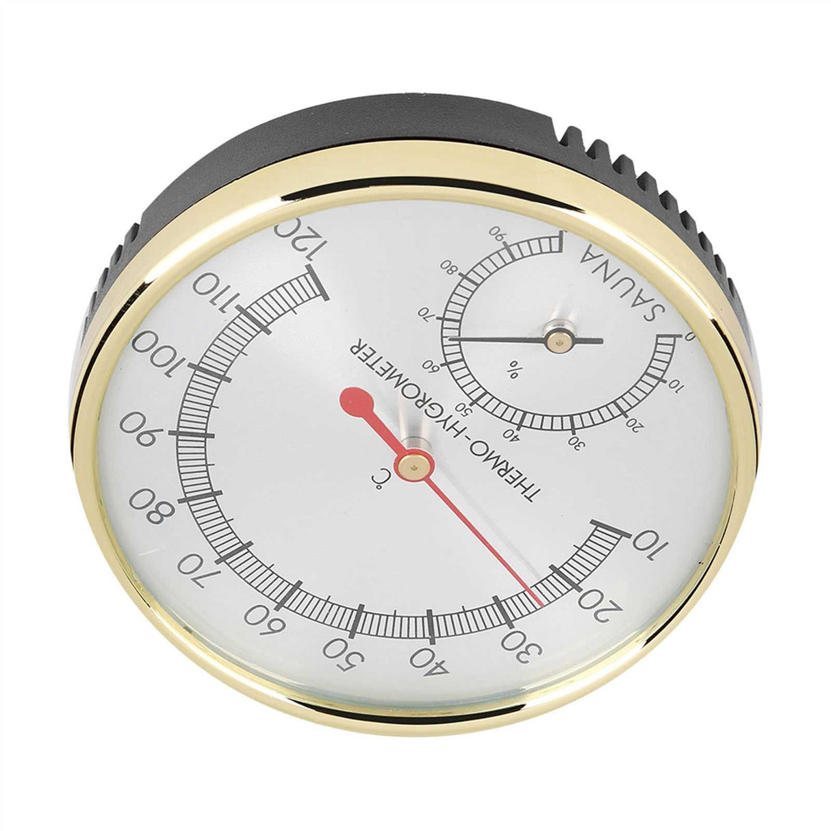 Metal Dial Indoor Thermometer Hygrometer Hygro thermometer Sauna Room Accessory