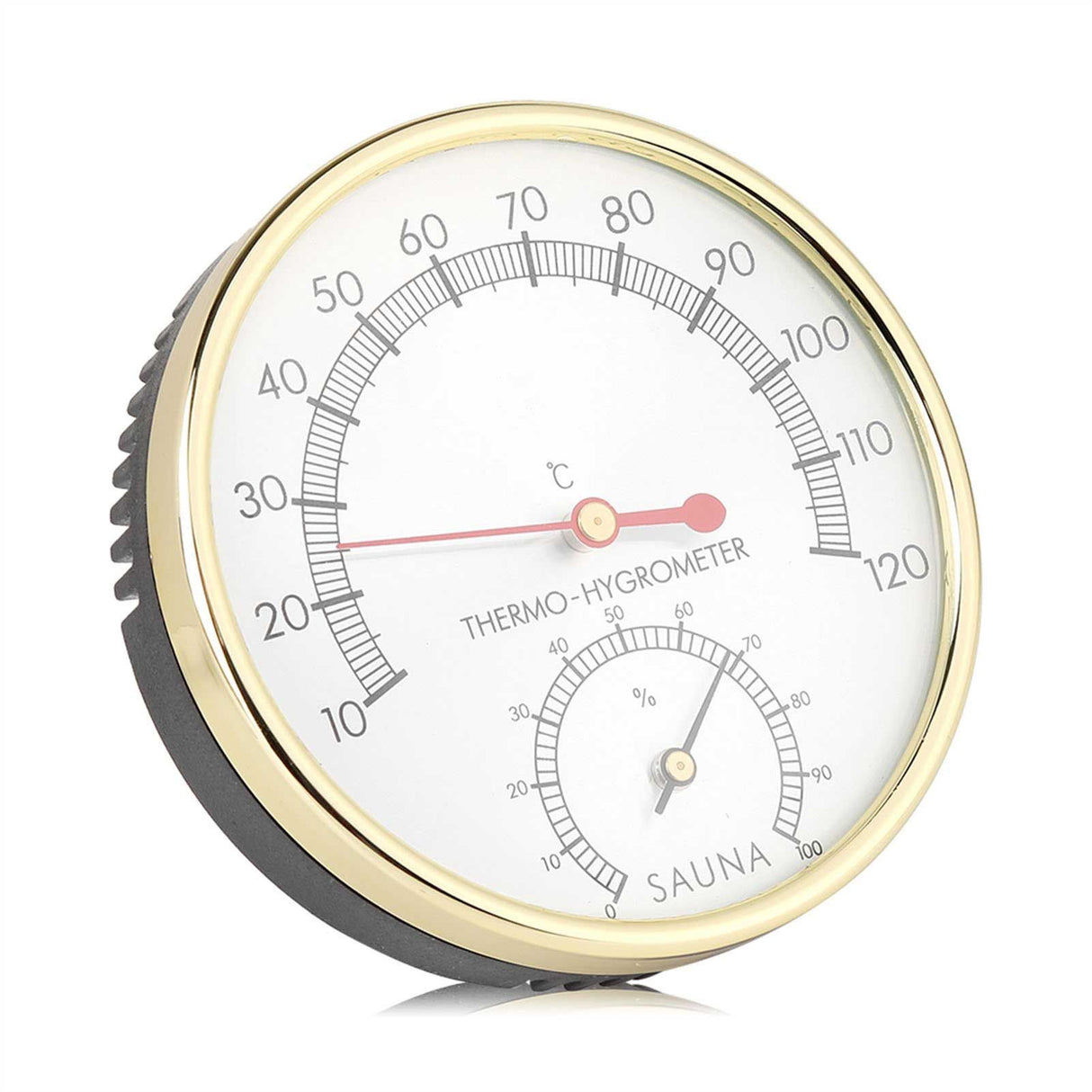 Metal Dial Indoor Thermometer Hygrometer Hygro thermometer Sauna Room Accessory