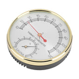 Metal Dial Indoor Thermometer Hygrometer Hygro thermometer Sauna Room Accessory