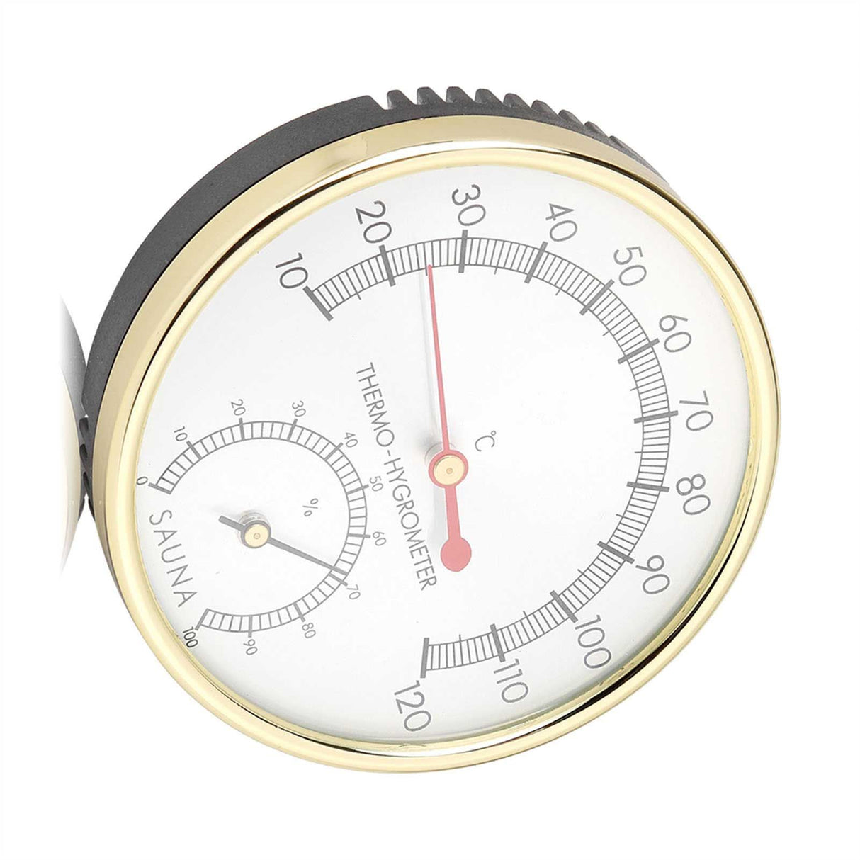 Metal Dial Indoor Thermometer Hygrometer Hygro thermometer Sauna Room Accessory