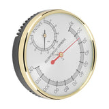 Metal Dial Indoor Thermometer Hygrometer Hygro thermometer Sauna Room Accessory - Low Angle