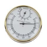 Metal Dial Indoor Thermometer Hygrometer Hygro thermometer Sauna Room Accessory