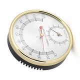 Metal Dial Indoor Thermometer Hygrometer Hygro thermometer Sauna Room Accessory
