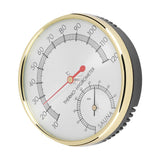 Metal Dial Indoor Thermometer Hygrometer Hygro thermometer Sauna Room Accessory