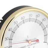 Metal Dial Indoor Thermometer Hygrometer Hygro thermometer Sauna Room Accessory - Extra Image