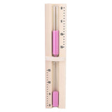 15 Minutes Sauna Room Sand Clock Glass Timer WallMounted Wooden Hourglass with Pink Sands