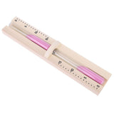 15 Minutes Sauna Room Sand Clock Glass Timer WallMounted Wooden Hourglass with Pink Sands