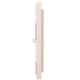 15 Minutes Sauna Room Sand Clock Glass Timer WallMounted Wooden Hourglass with Pink Sands - Extra Image