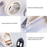 Portable Battery Powered Fabric Clothes Sweater Lint Remover Fuzz Shaver Removing Machine