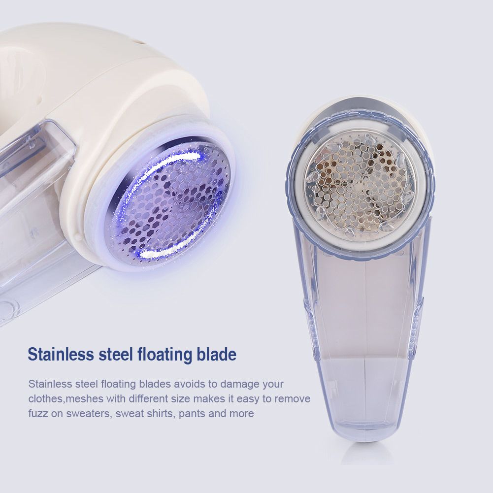 Portable Battery Powered Fabric Clothes Sweater Lint Remover Fuzz Shaver Removing Machine