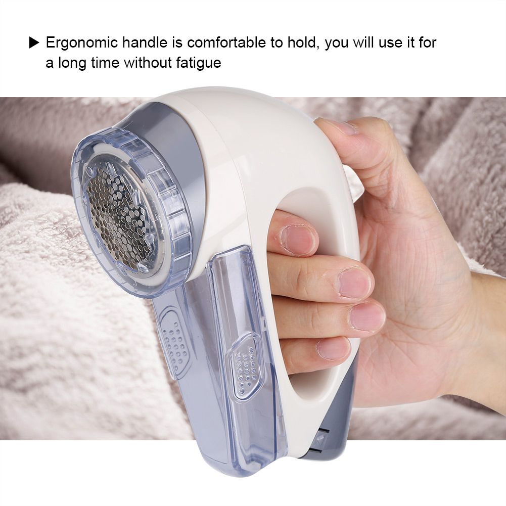 Portable Battery Powered Fabric Clothes Sweater Lint Remover Fuzz Shaver Removing Machine