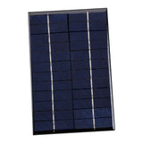 4.2W 12V Mini Portable Polysilicon Solar Panel DIY Power Module Battery Charger - Side View
