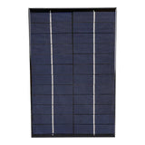 4.2W 12V Mini Portable Polysilicon Solar Panel DIY Power Module Battery Charger - 45-Degree Angle