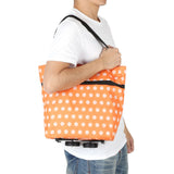 Oxford Cloth Material Foldable Dual Purpose Wheel Rolling Shopping Bag