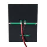 2pcs 0.65W 1.5V Mini Portable Solar Panel DIY Power Module Battery Charger - 45-Degree Angle