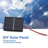 2pcs 0.65W 1.5V Mini Portable Solar Panel DIY Power Module Battery Charger - Extra Image
