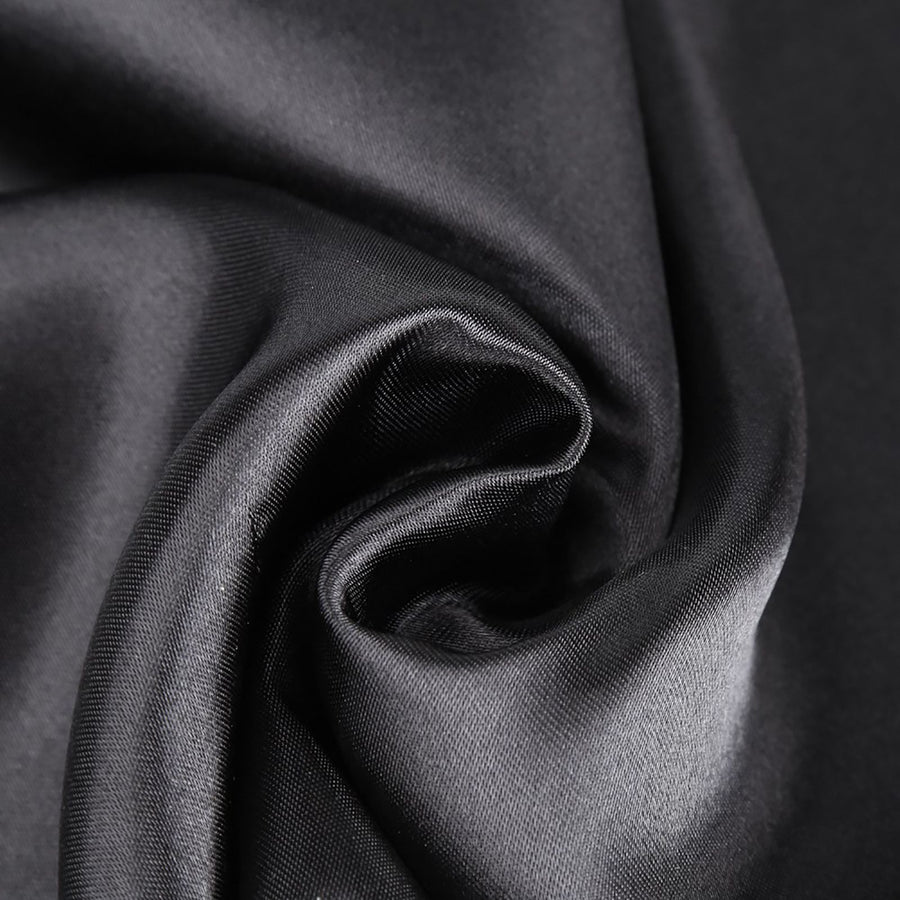 145x320cm Rectangle Tablecloth Table Cover Stain resistant Banquet Wedding Party Decor Black