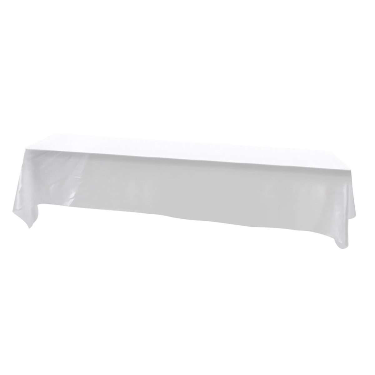 145x320cm Rectangle Tablecloth Table Cover Stain resistant Banquet Wedding Party Decor White