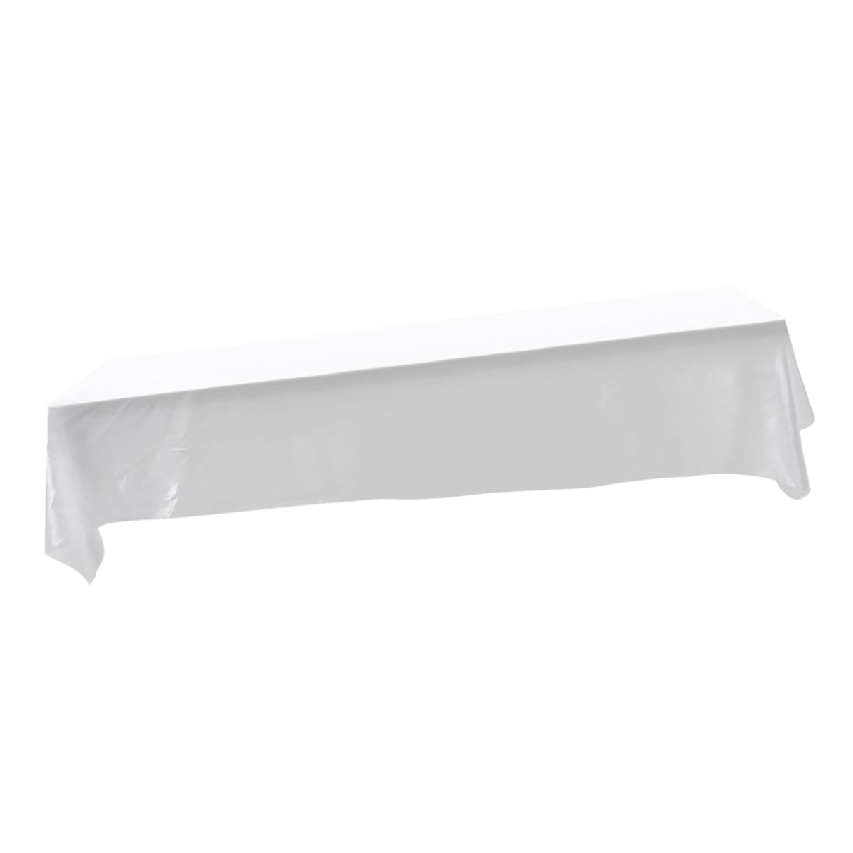 145x320cm Rectangle Tablecloth Table Cover Stain resistant Banquet Wedding Party Decor White