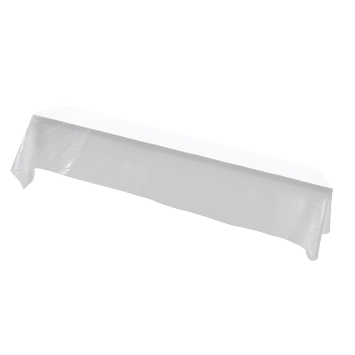 145x320cm Rectangle Tablecloth Table Cover Stain resistant Banquet Wedding Party Decor White