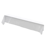145x320cm Rectangle Tablecloth Table Cover Stain resistant Banquet Wedding Party Decor White
