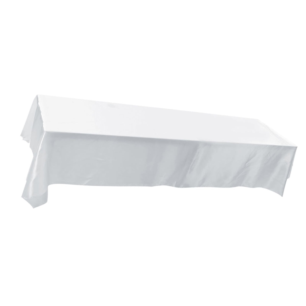 145x320cm Rectangle Tablecloth Table Cover Stain resistant Banquet Wedding Party Decor White