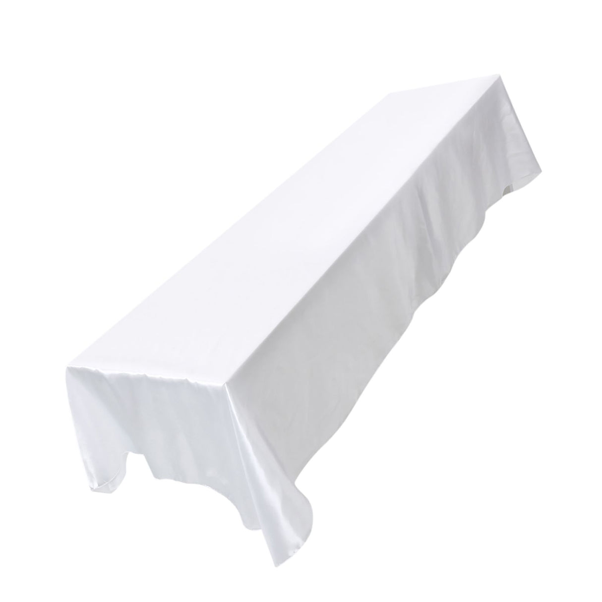 145x320cm Rectangle Tablecloth Table Cover Stain resistant Banquet Wedding Party Decor White
