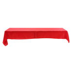 145x320cm Rectangle Tablecloth Table Cover Stain resistant Banquet Wedding Party Decor Red