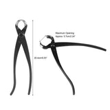 204mm 8inch Zinc Alloy Knob Branch Cutter with Round Edge Gardening Bonsai Tools - Low Angle