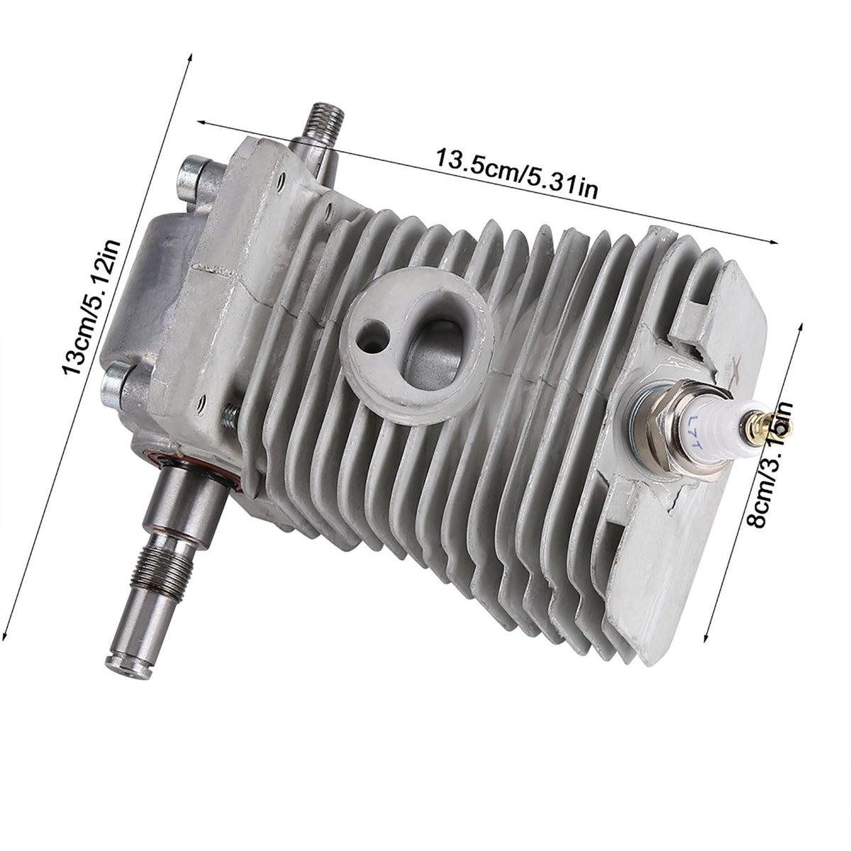 38mm Engine Cylinder Piston Crankshaft Assembly for MS170 MS180 018 Chainsaw
