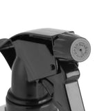 Stainless Steel&Acrylic Transparent Water Spray Bottle Trigger Sprinkle Plant Watering Can Pot - Top-Down View