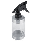 Stainless Steel&Acrylic Transparent Water Spray Bottle Trigger Sprinkle Plant Watering Can Pot - 45-Degree Angle
