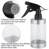 Stainless Steel&Acrylic Transparent Water Spray Bottle Trigger Sprinkle Plant Watering Can Pot - Extra Image