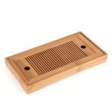 Bamboo Tea Tray Chinese Gongfu Tea Mini Serving Table for Teahouse Home Office