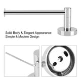 304 Stainless Steel Bathroom Paper Roll Holder Wall Mounted Rack Toilet Accessory Attachment - Extra Image