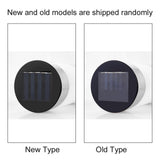 2Pcs Stainless Steel LED Solar Power Wall Mount Light Outdoor Garden Yard Sensor Lamp
