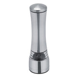 Stainless Steel & Acrylic Manual Salt & Pepper Mill Grinder Kitchen Cooking Tool