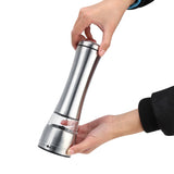 Stainless Steel & Acrylic Manual Salt & Pepper Mill Grinder Kitchen Cooking Tool