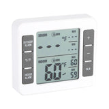 Wireless Digital Freezer Thermometer Indoor/Outdoor Temperature Sensor with Audible Alarm