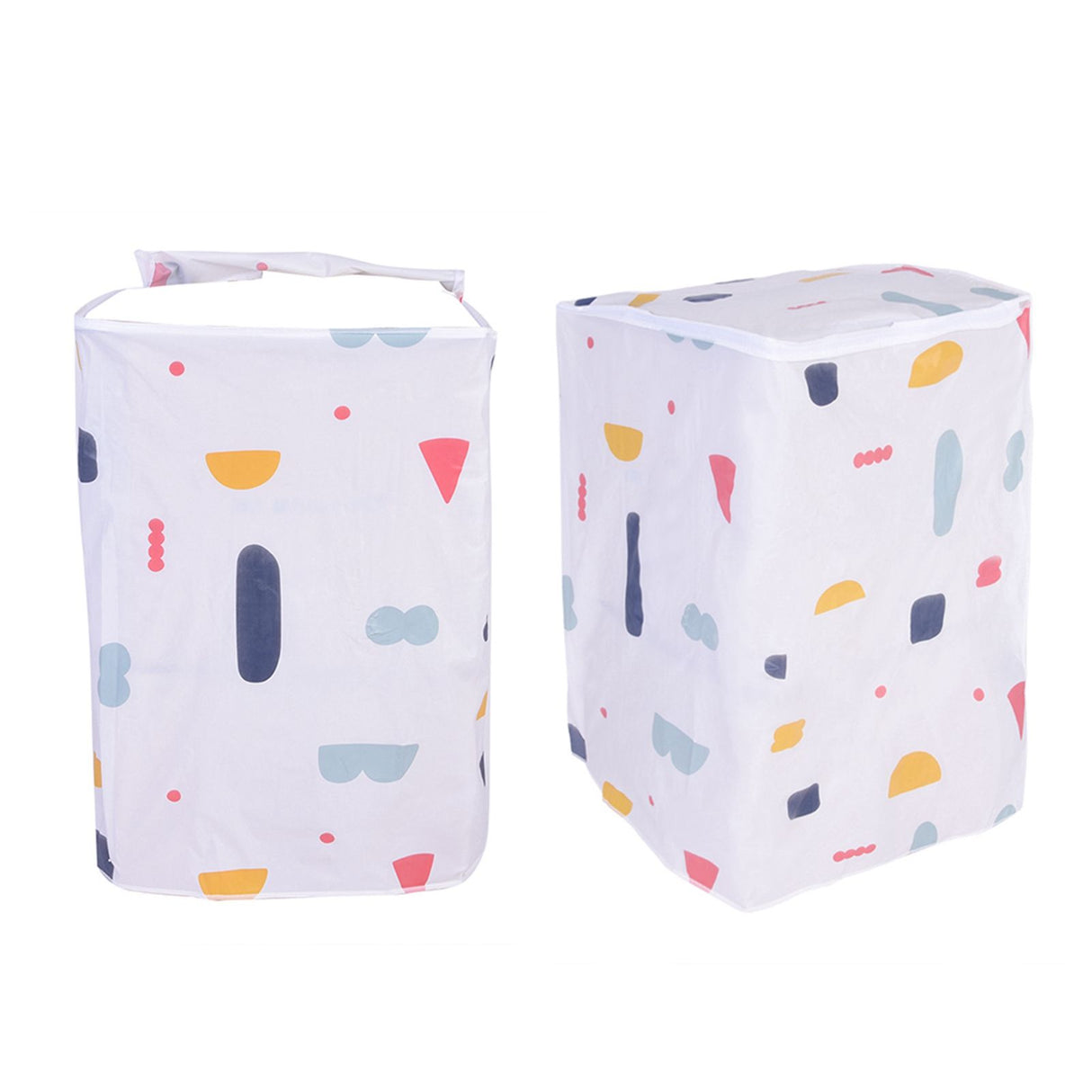 Waterproof Washing Machine Zipped Cover Dust Protection for Top Load Washer Dryer(Top Load)
