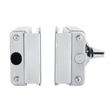 Stainless Steel 10~12mm Glass Door Lock Rotary Knob Open/Close Home Hotel Bathroom Use - Close-Up Angle