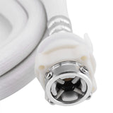 Washing Machine Water Inlet Hose Washer Pipe Tube Connector White Color Long Length 2m