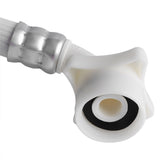 Washing Machine Water Inlet Hose Washer Pipe Tube Connector White Color Long Length 2m