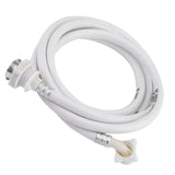 Washing Machine Water Inlet Hose Washer Pipe Tube Connector White Color Long Length 3m
