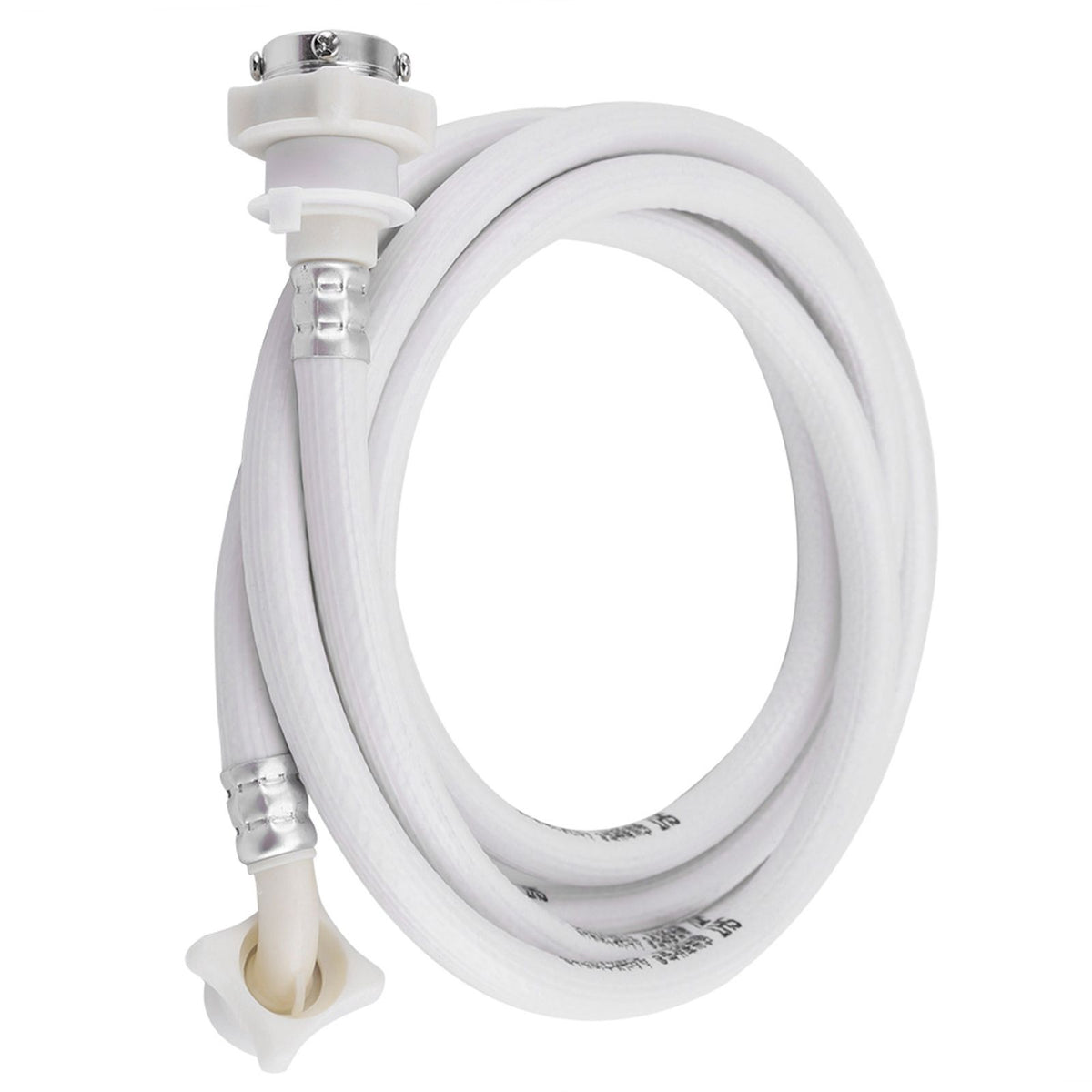 Washing Machine Water Inlet Hose Washer Pipe Tube Connector White Color Long Length 3m